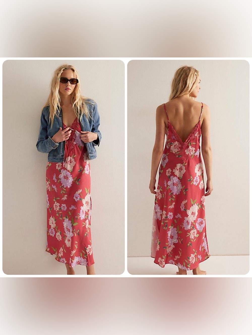 Free People Someone Like You Midi Slip